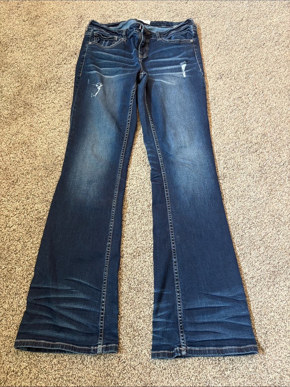 Dark Blue Women's Bootcut Jeans